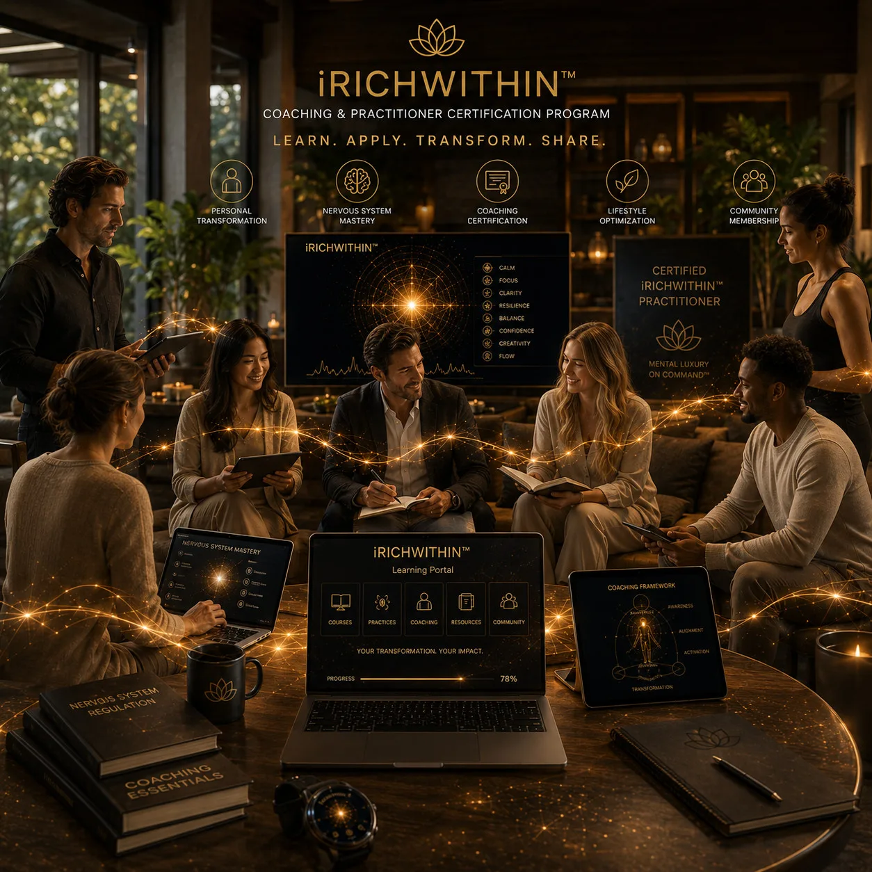 iRichWithin™ Coaching & Practitioner Certification Program iRichWithin™ Coaching & Practitioner Certification Program - Image 1